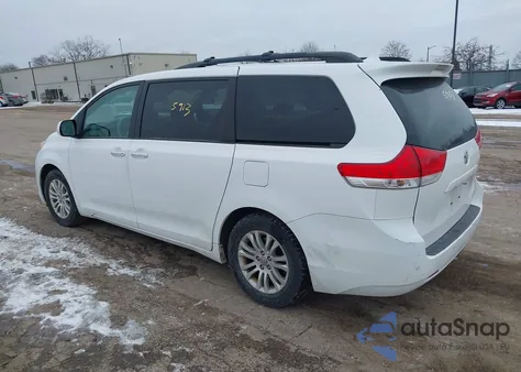 2011 Toyota Sienna Xle V6 from USA, damaged, VIN 5TDYK3DC9BS114758
